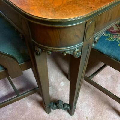 Vintage Art Deco Dinning Room Set x 6 chairs 
