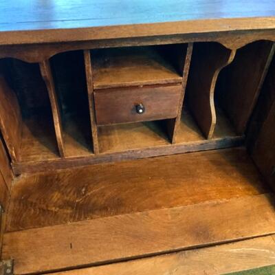 Vintage Oak Secretaire