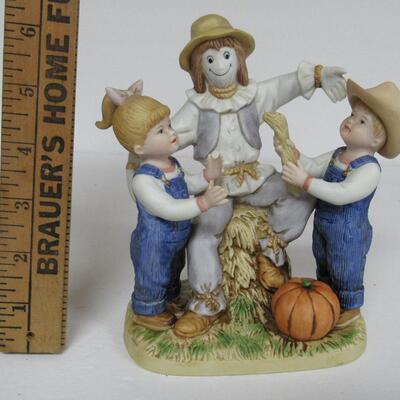Vintage Denim Days Figurine, Our Scarecrow