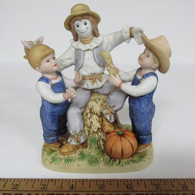 Vintage Denim Days Figurine, Our Scarecrow