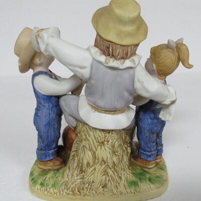 Vintage Denim Days Figurine, Our Scarecrow