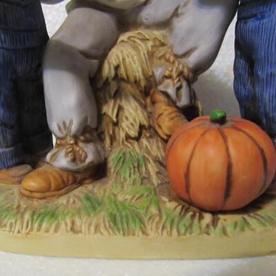 Vintage Denim Days Figurine, Our Scarecrow