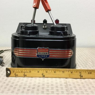 Extremely rare, vintage American Flyer Model Train power transformer