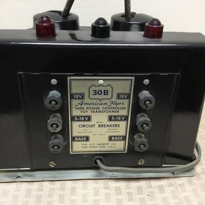 Extremely rare, vintage American Flyer Model Train power transformer