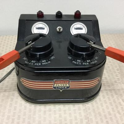 Extremely rare, vintage American Flyer Model Train power transformer