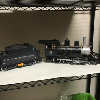 G scale 2-6-0 Cooke steam Loco and tender Model Train