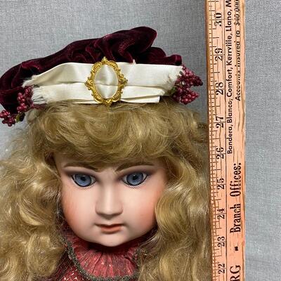 Blonde Barbara Ota LE Bisque Porcelain Doll