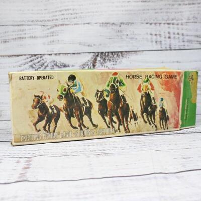 Vintage Bandal The Derby Battery Operated Horse Race Game