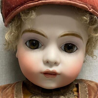 Pale Mary Lambeth Porcelain Boy Doll