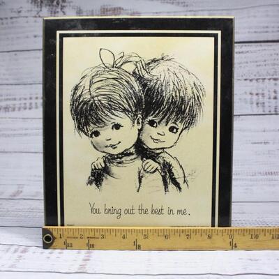 Vintage You Bring Out The Best In Me Wall Art