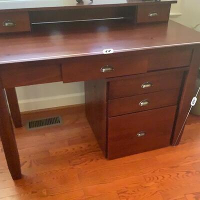 Pottery Barn Writing Desk with File Cabinet
