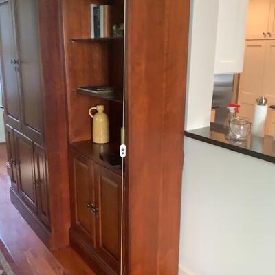 Lexington Wall  Bookcase/Curio Cabinet 