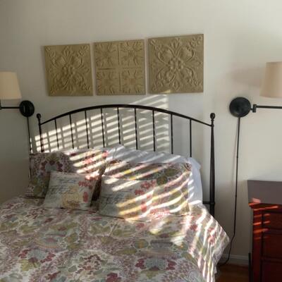 Pair of Adjustable Wall Lamps