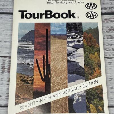 Set of Four AAA Travel Books