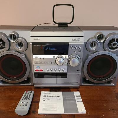 Lot 1: AIWA CD Stereo System NSX-D23