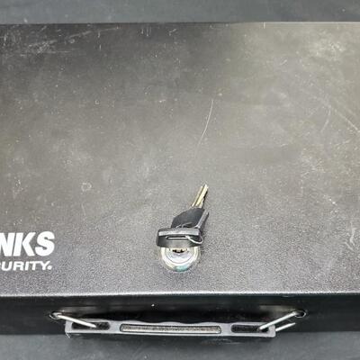 Brinks Briefcase Size Locking Safe - with keys
