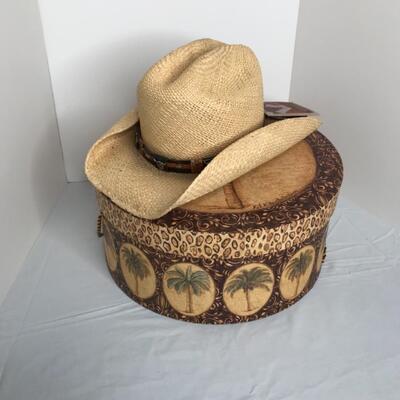 Brand New Cowboy Hat with hat box