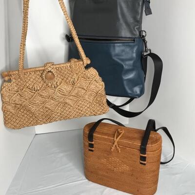3 handbags