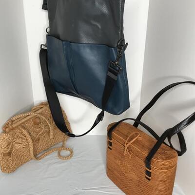 3 handbags