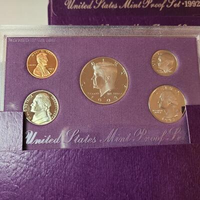 Lot 15: United States Mint Coin Proof Sets 