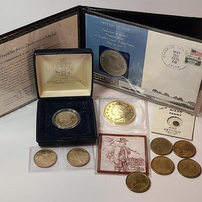 Lot 21: United States Quarter Collection, America's First $20 Coin, 1999 Susan B Anthony Coin Proof and More