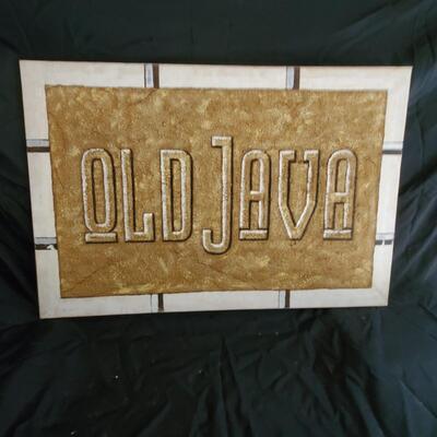 Old Java, artist unknown