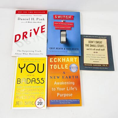 SELF-HELP BOOK LOT