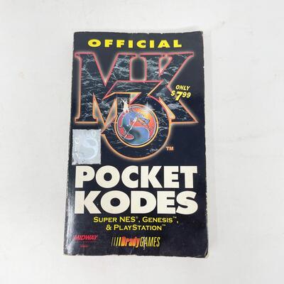 MORTAL KOMBAT 3 POCKET KODES BOOK