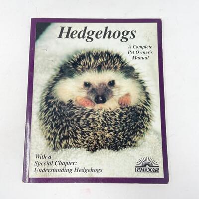 â€œHEDGEHOGS: A COMPLETE PET OWNERâ€™S GUIDEâ€ BOOK