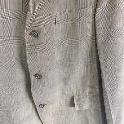 SCHWOBILT CLOTHES BROWN BLAZER/SUIT JACKET - APPROX 43-44â€ CHEST