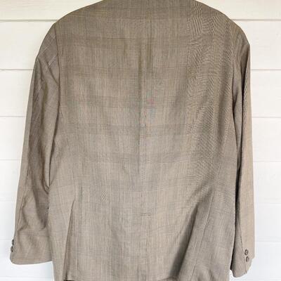 SCHWOBILT CLOTHES BROWN BLAZER/SUIT JACKET - APPROX 43-44â€ CHEST
