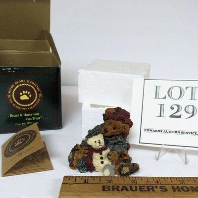 Boyd's Bears Figurine, Elliott and Snowbeary, 1994, 245/483