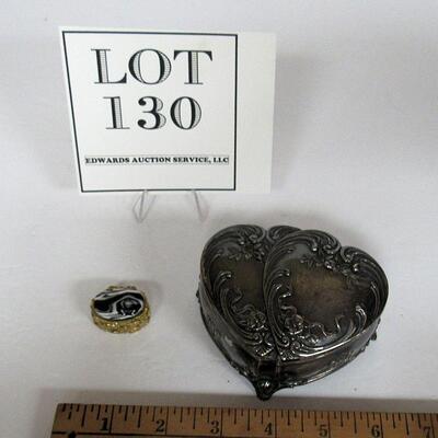 Trinket Box and Small Pill Box
