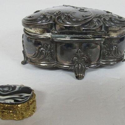 Trinket Box and Small Pill Box