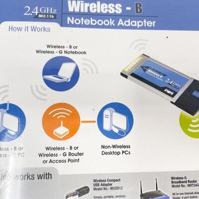 LINKSYS WIRELESS B NOTEBOOK ADAPTER