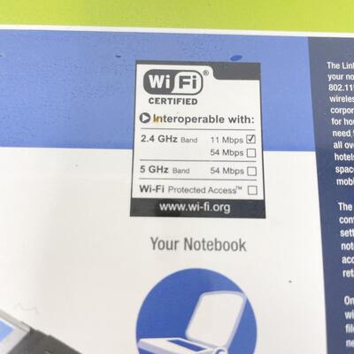 LINKSYS WIRELESS B NOTEBOOK ADAPTER