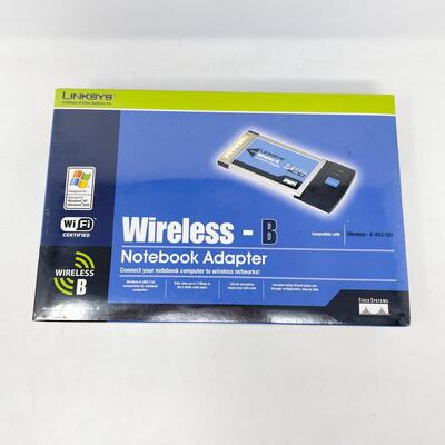 LINKSYS WIRELESS B NOTEBOOK ADAPTER