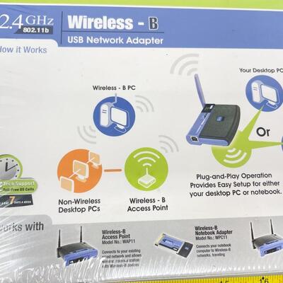 LINKSYS WIRELESS B USB NETWORK ADAPTER #1