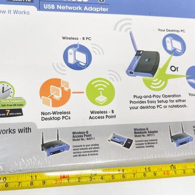 LINKSYS WIRELESS B USB NETWORK ADAPTER #2