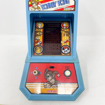 1981 COLECO MINI DONKEY KONG ARCADE GAME (NO. 2391)