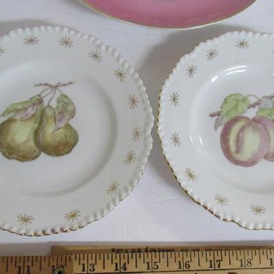 Lot of Vintage Dishes, Large Fancy Bowl