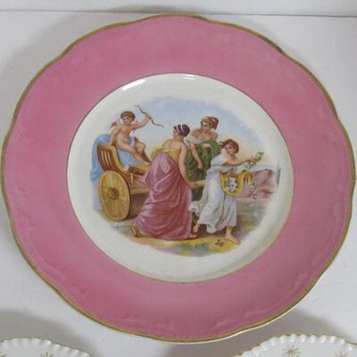 Lot of Vintage Dishes, Large Fancy Bowl