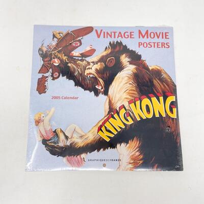 â€œVINTAGE MOVIE POSTERSâ€ 2005 CALENDAR