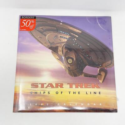 â€œSTAR TREK: SHIPS OF THE LINEâ€ 2003 CALENDAR