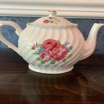 Lot 496 Royal Staffordshire China ,Arthur Wood & Son Teapot & J&G Meakin  Creamer & Sugar