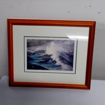 "Opposing Forces" print numbered and signed by the artist Newsom