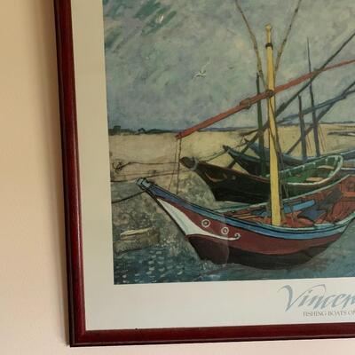 Lot 459: Vincent Van Gogh Framed Print