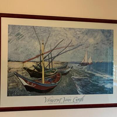 Lot 459: Vincent Van Gogh Framed Print