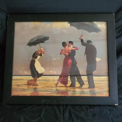 A Dance to Remember Framed size 281/2 X 35.
