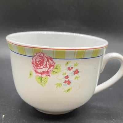 Floral Tea Cup & Saucer Set of Two